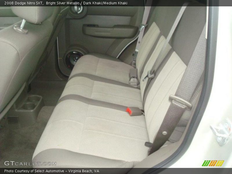 Bright Silver Metallic / Dark Khaki/Medium Khaki 2008 Dodge Nitro SXT