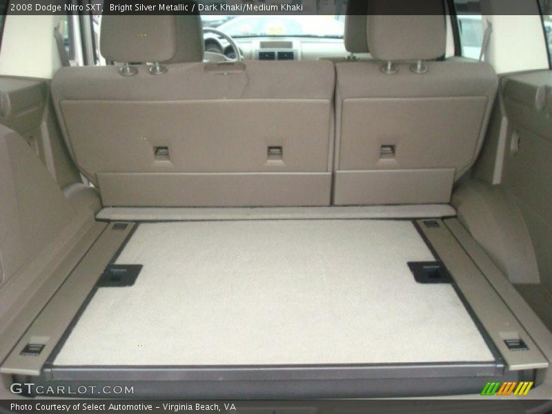 Bright Silver Metallic / Dark Khaki/Medium Khaki 2008 Dodge Nitro SXT