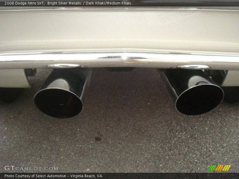 Bright Silver Metallic / Dark Khaki/Medium Khaki 2008 Dodge Nitro SXT