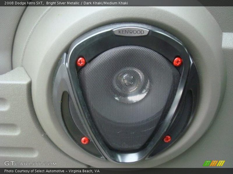 Bright Silver Metallic / Dark Khaki/Medium Khaki 2008 Dodge Nitro SXT