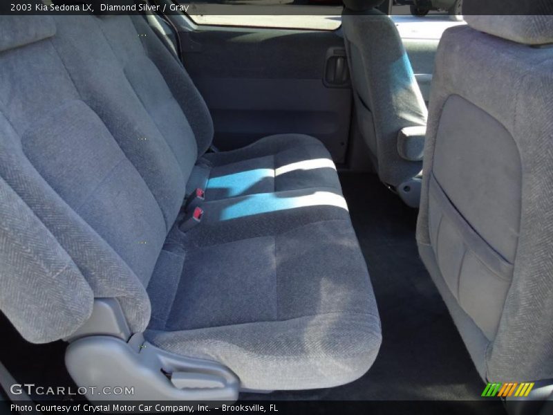 Diamond Silver / Gray 2003 Kia Sedona LX