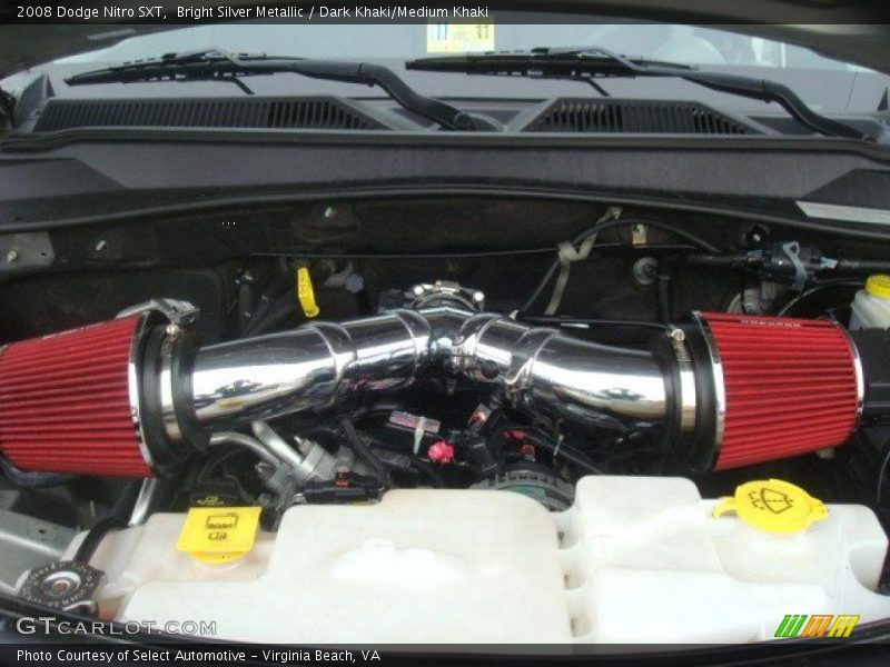Bright Silver Metallic / Dark Khaki/Medium Khaki 2008 Dodge Nitro SXT