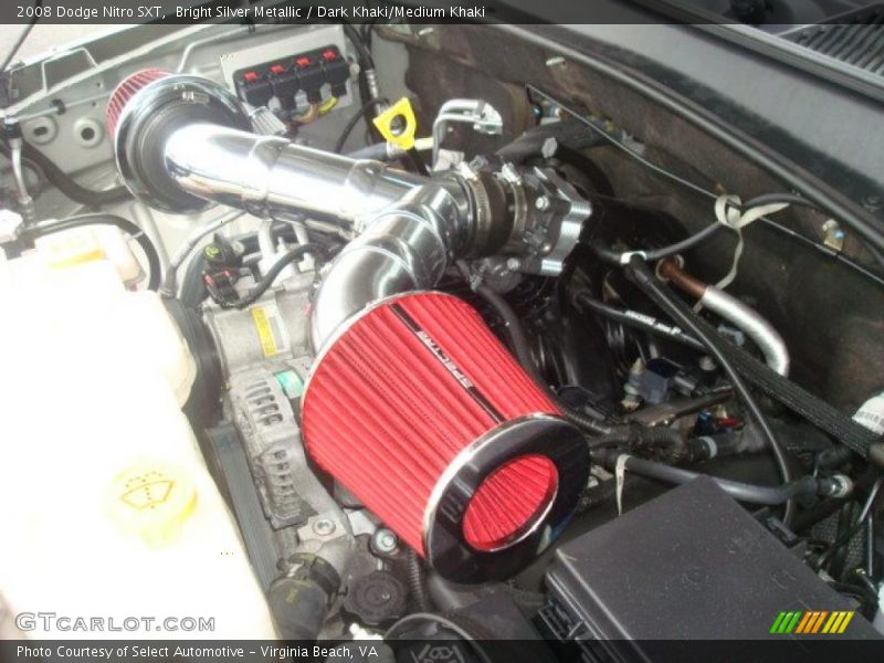 Bright Silver Metallic / Dark Khaki/Medium Khaki 2008 Dodge Nitro SXT