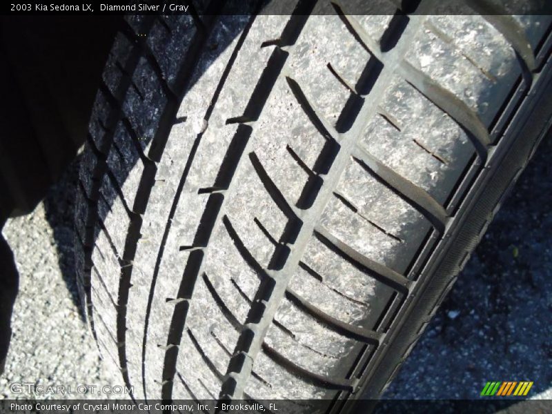 Diamond Silver / Gray 2003 Kia Sedona LX