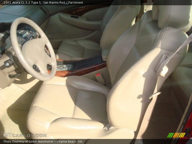  2001 CL 3.2 Type S Parchment Interior