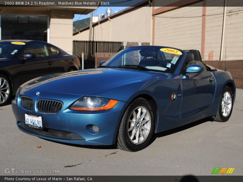  2003 Z4 2.5i Roadster Maldives Blue Metallic