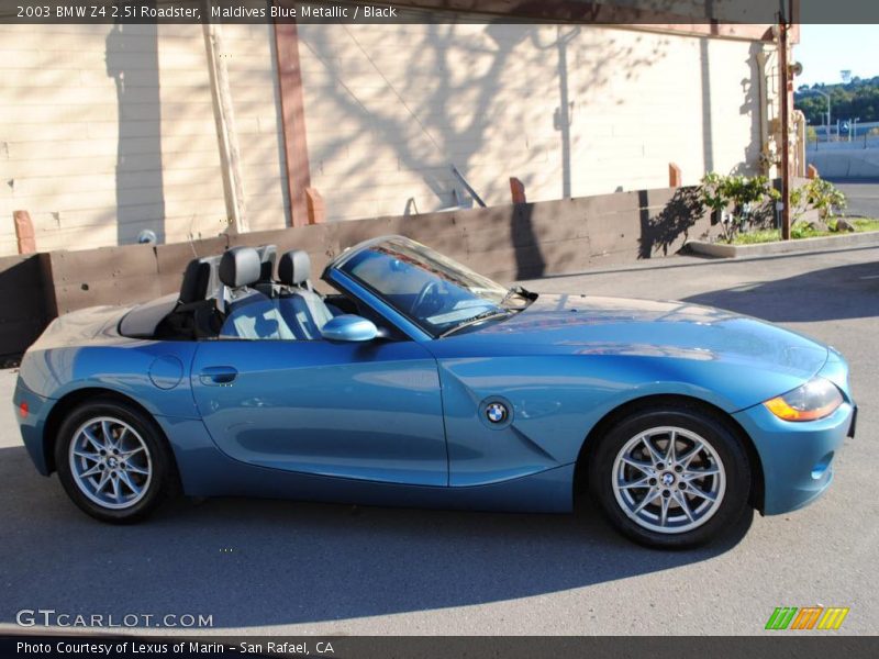  2003 Z4 2.5i Roadster Maldives Blue Metallic