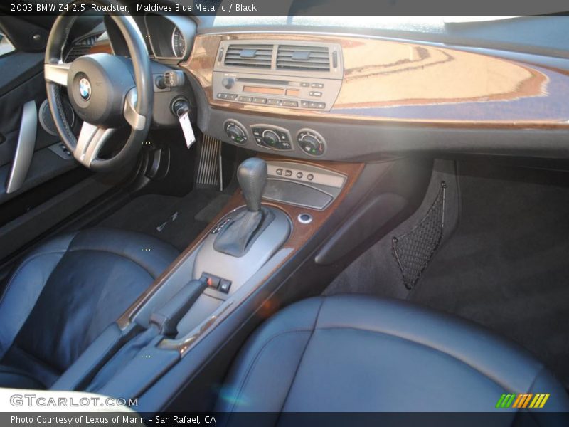  2003 Z4 2.5i Roadster Black Interior