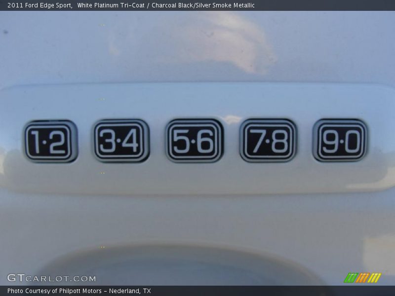 Controls of 2011 Edge Sport