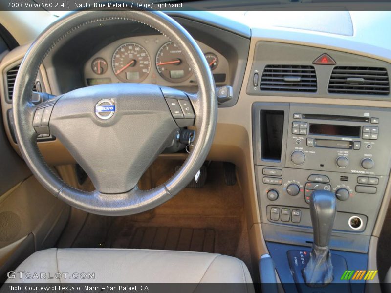 Nautic Blue Metallic / Beige/Light Sand 2003 Volvo S60 2.4T