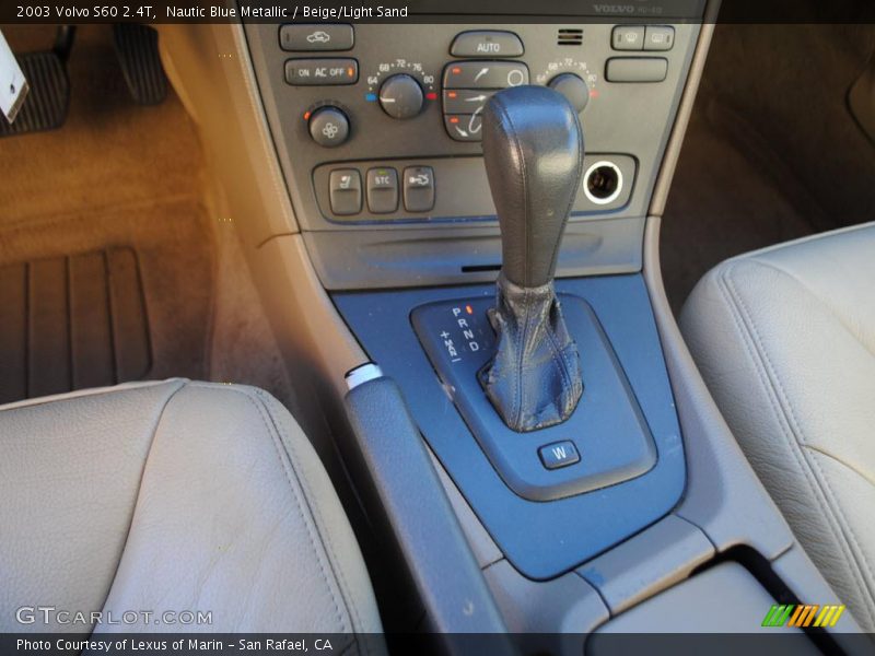 Nautic Blue Metallic / Beige/Light Sand 2003 Volvo S60 2.4T