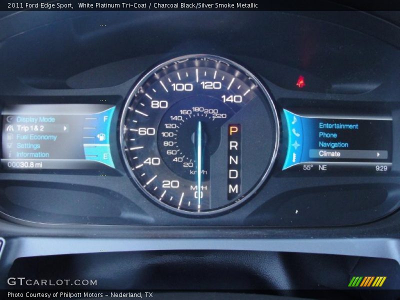  2011 Edge Sport Sport Gauges