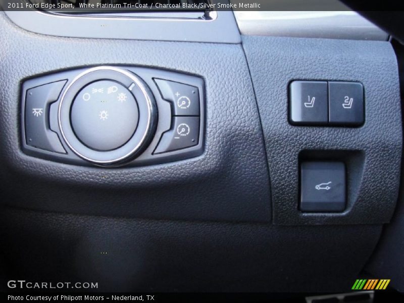 Controls of 2011 Edge Sport