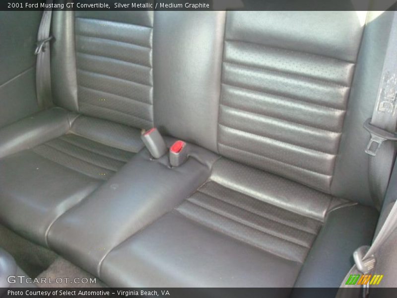 Silver Metallic / Medium Graphite 2001 Ford Mustang GT Convertible