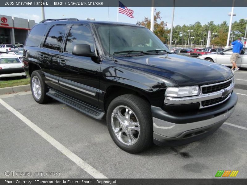 Black / Gray/Dark Charcoal 2005 Chevrolet Tahoe LT