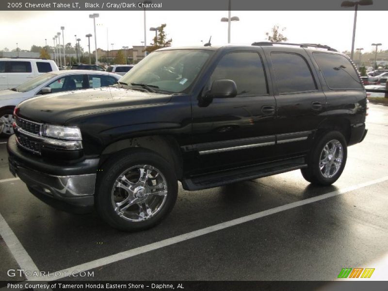 Black / Gray/Dark Charcoal 2005 Chevrolet Tahoe LT