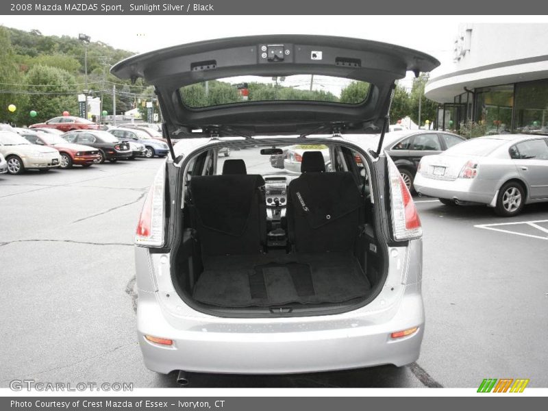 Sunlight Silver / Black 2008 Mazda MAZDA5 Sport