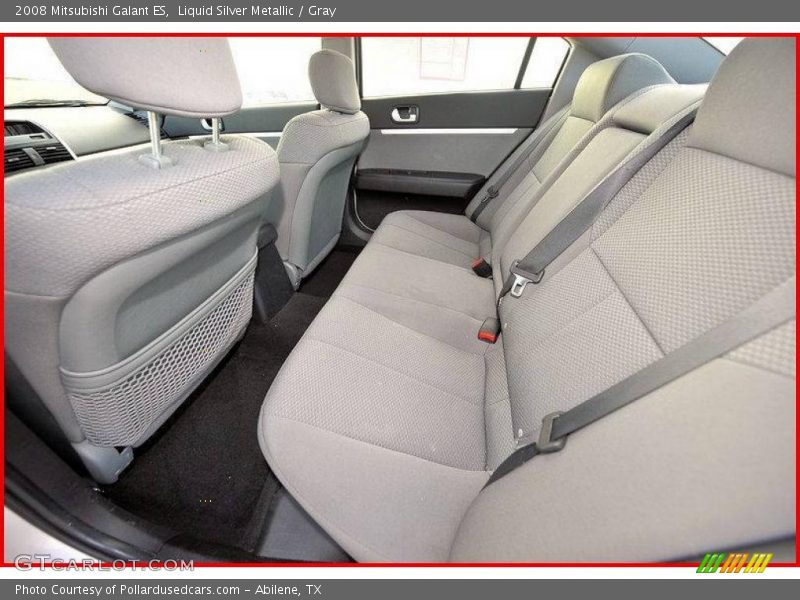 Liquid Silver Metallic / Gray 2008 Mitsubishi Galant ES
