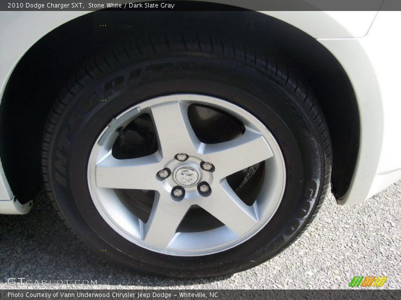 Stone White / Dark Slate Gray 2010 Dodge Charger SXT