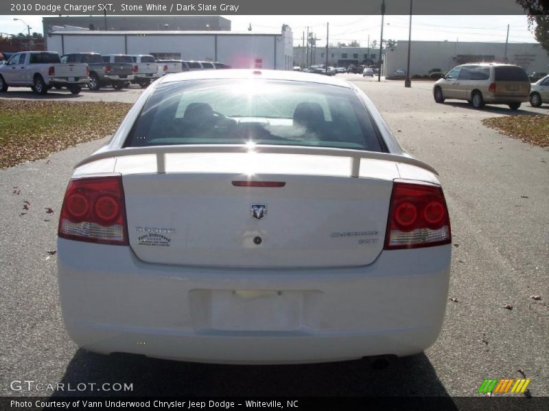 Stone White / Dark Slate Gray 2010 Dodge Charger SXT