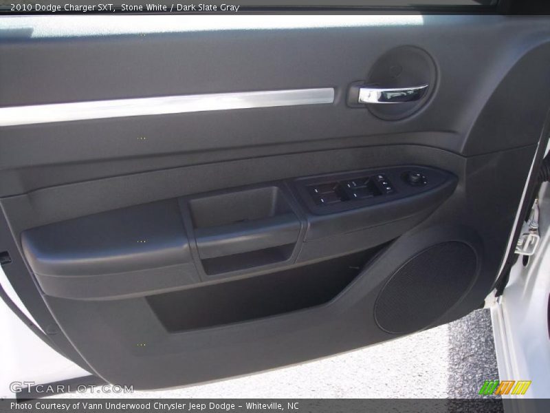 Stone White / Dark Slate Gray 2010 Dodge Charger SXT