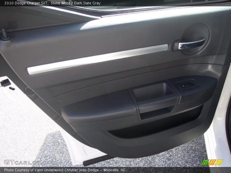 Stone White / Dark Slate Gray 2010 Dodge Charger SXT