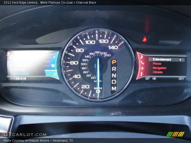  2011 Edge Limited Limited Gauges