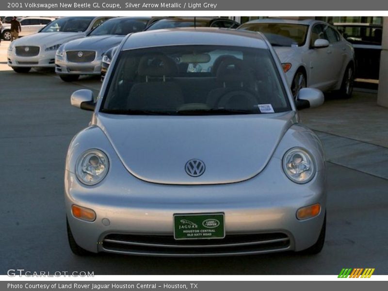 Silver Arrow Metallic / Light Grey 2001 Volkswagen New Beetle GL Coupe