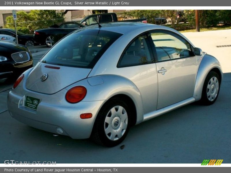Silver Arrow Metallic / Light Grey 2001 Volkswagen New Beetle GL Coupe