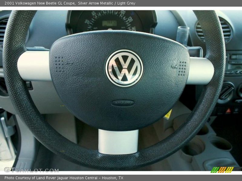 Silver Arrow Metallic / Light Grey 2001 Volkswagen New Beetle GL Coupe
