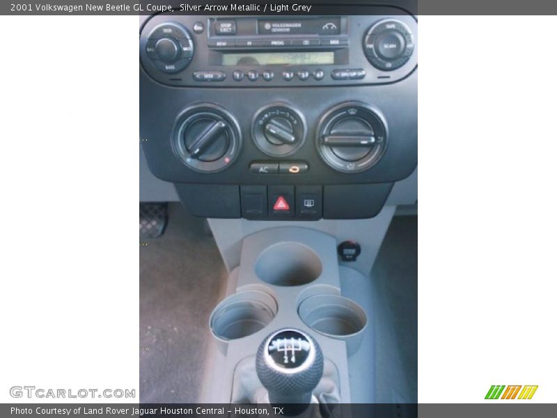 Silver Arrow Metallic / Light Grey 2001 Volkswagen New Beetle GL Coupe