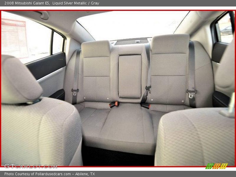 Liquid Silver Metallic / Gray 2008 Mitsubishi Galant ES