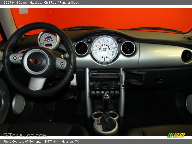 Chili Red / Panther Black 2005 Mini Cooper Hardtop