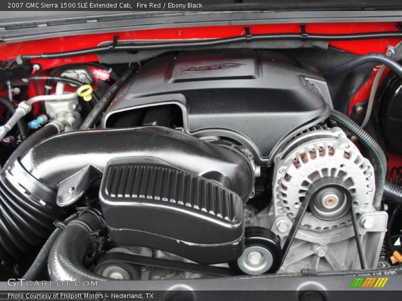  2007 Sierra 1500 SLE Extended Cab Engine - 5.3 Liter OHV 16-Valve Vortec V8