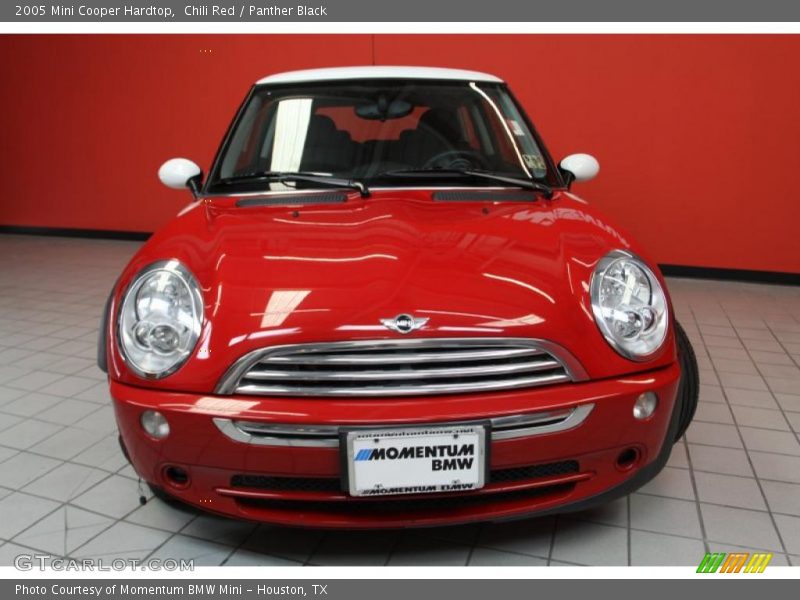 Chili Red / Panther Black 2005 Mini Cooper Hardtop