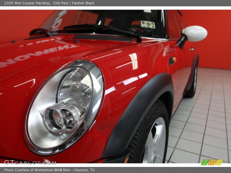 Chili Red / Panther Black 2005 Mini Cooper Hardtop