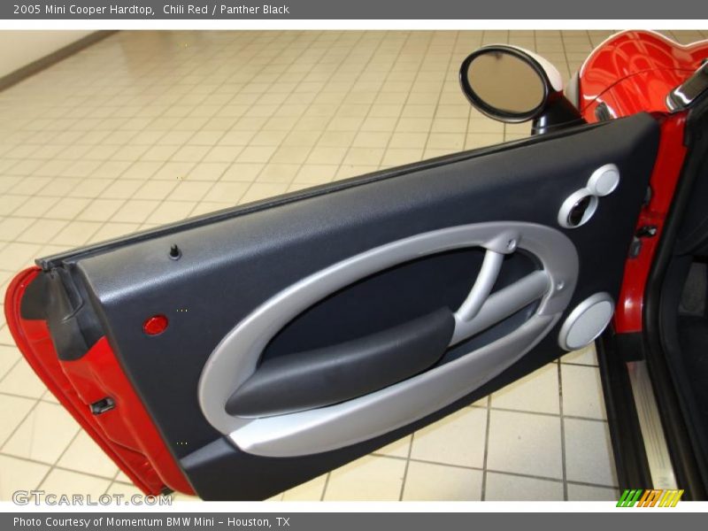 Chili Red / Panther Black 2005 Mini Cooper Hardtop