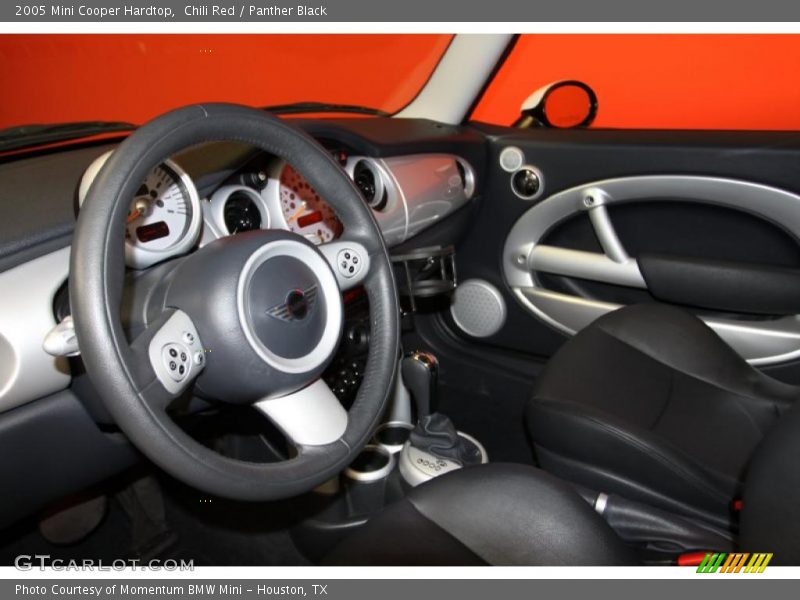 Chili Red / Panther Black 2005 Mini Cooper Hardtop