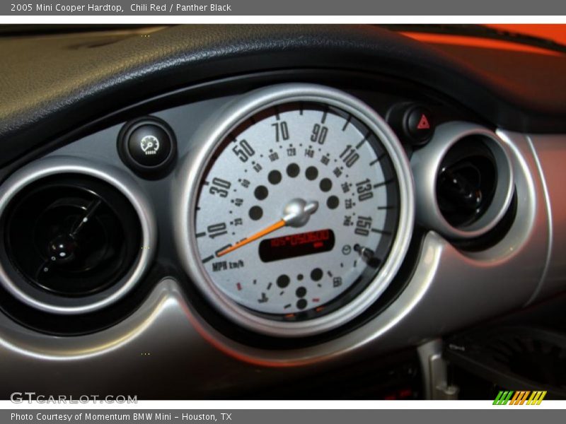 Chili Red / Panther Black 2005 Mini Cooper Hardtop