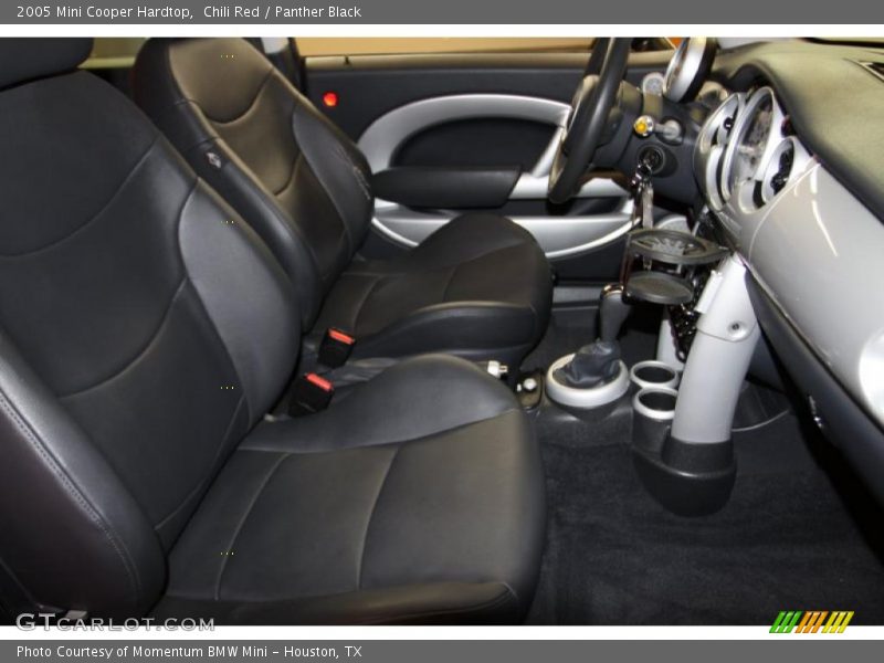 Chili Red / Panther Black 2005 Mini Cooper Hardtop