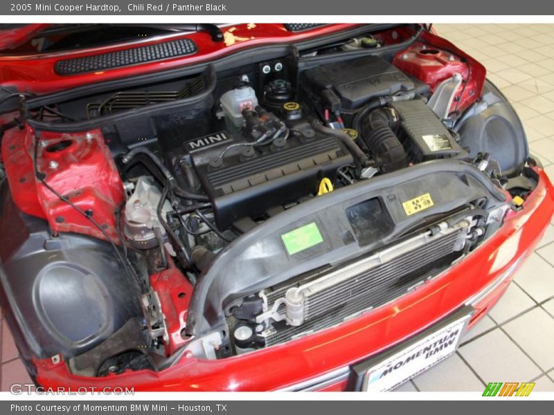 Chili Red / Panther Black 2005 Mini Cooper Hardtop