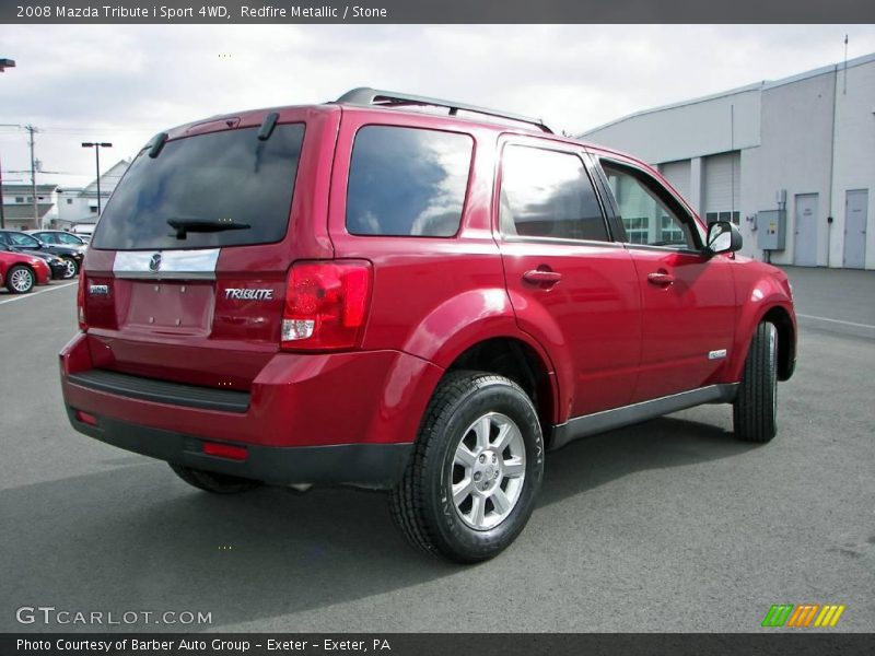 Redfire Metallic / Stone 2008 Mazda Tribute i Sport 4WD
