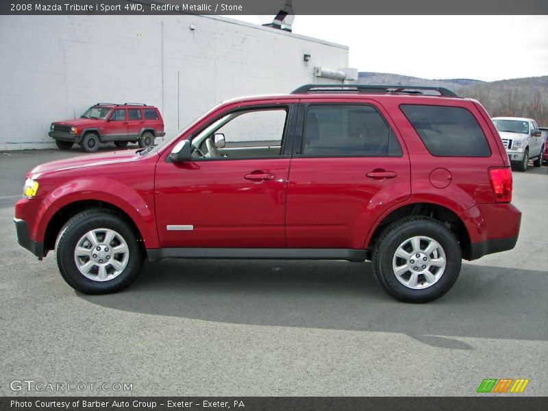 Redfire Metallic / Stone 2008 Mazda Tribute i Sport 4WD
