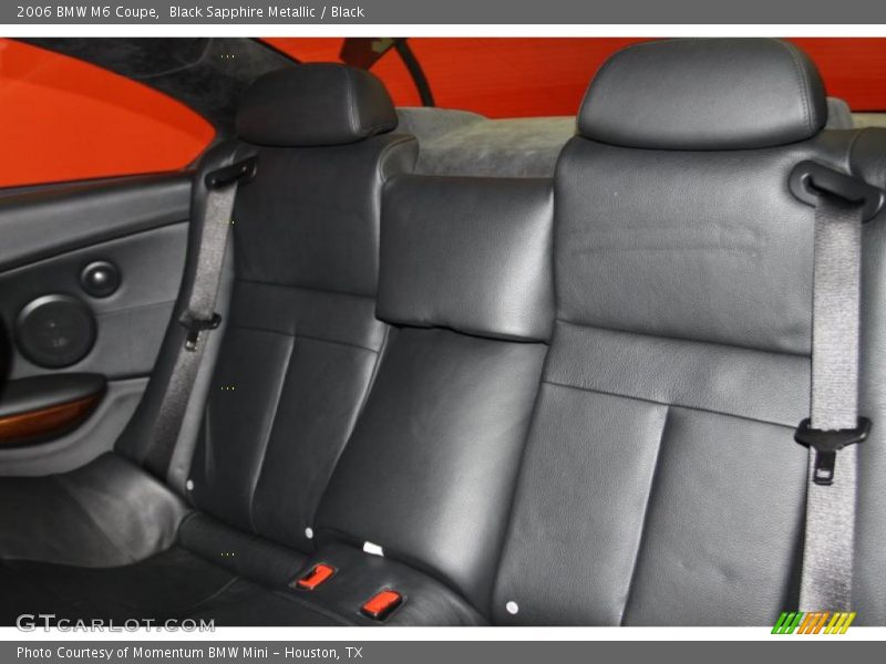  2006 M6 Coupe Black Interior