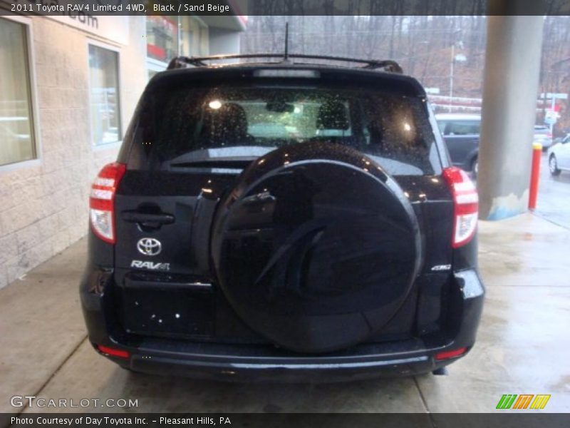 Black / Sand Beige 2011 Toyota RAV4 Limited 4WD