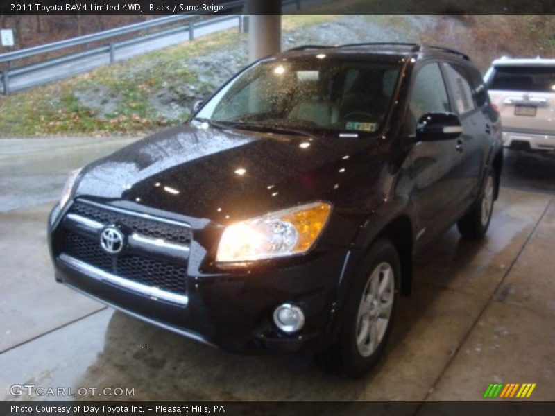 Black / Sand Beige 2011 Toyota RAV4 Limited 4WD