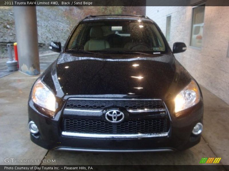 Black / Sand Beige 2011 Toyota RAV4 Limited 4WD