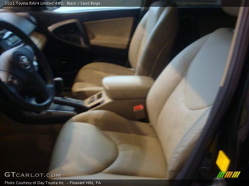 Black / Sand Beige 2011 Toyota RAV4 Limited 4WD