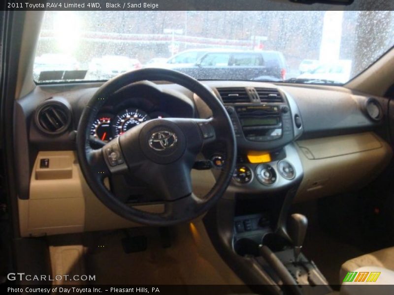 Black / Sand Beige 2011 Toyota RAV4 Limited 4WD