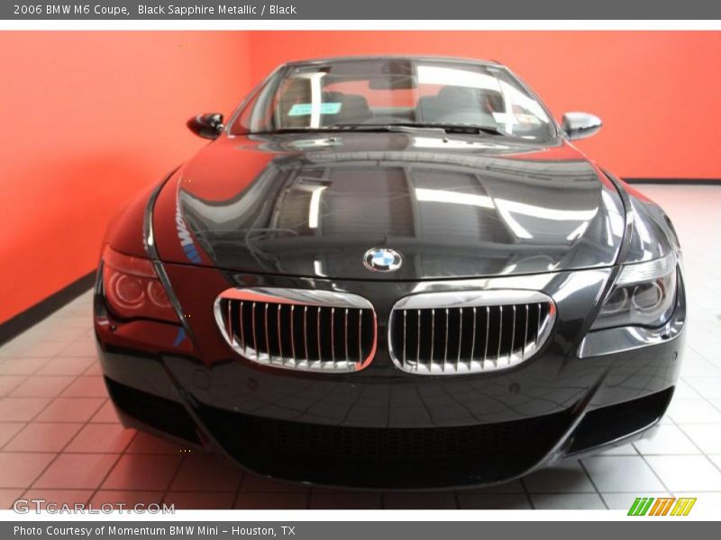 Black Sapphire Metallic / Black 2006 BMW M6 Coupe